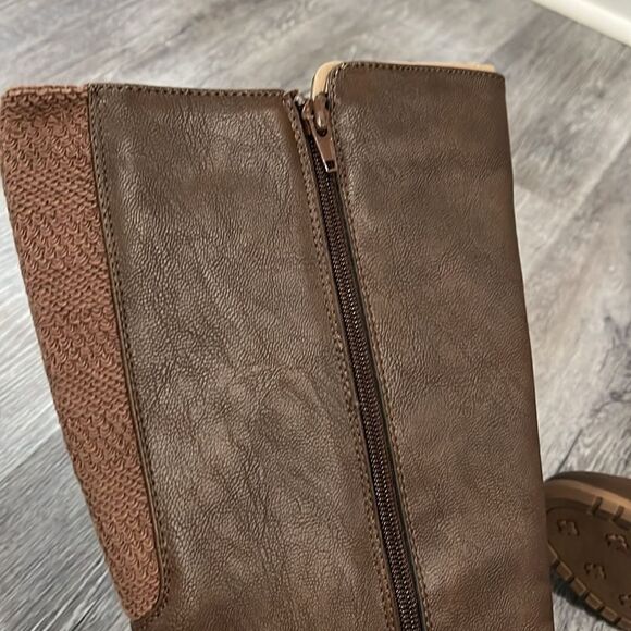 Life Stride NWOB XTrovert Riding Boot brown tall boot - 7.5 w ($100) - Picture 14 of 15